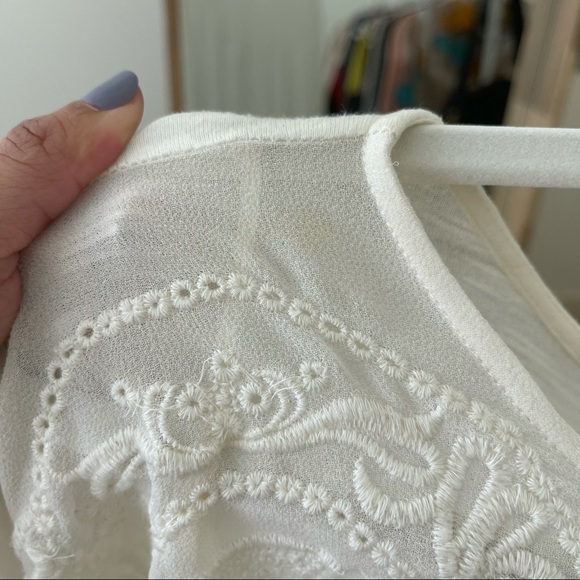 FREE PEOPLE Embroidered Long Sleeve Top - Picture 8 of 8